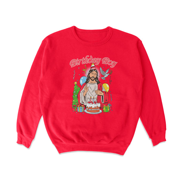 Birthday Boy Crewneck Sweatshirt