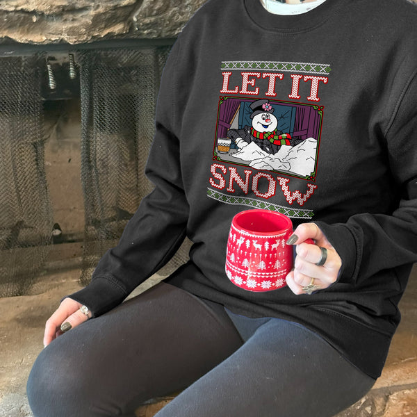 Let It Snow Frosty Crewneck Sweatshirt