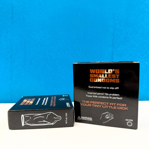 World's Smallest Condom Pack