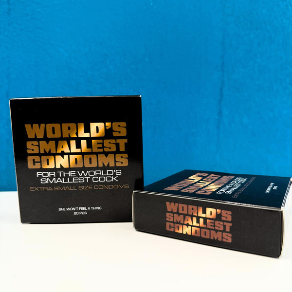 World's Smallest Condom Pack