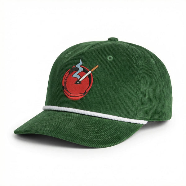 Ash Tray Corduroy Hat Green