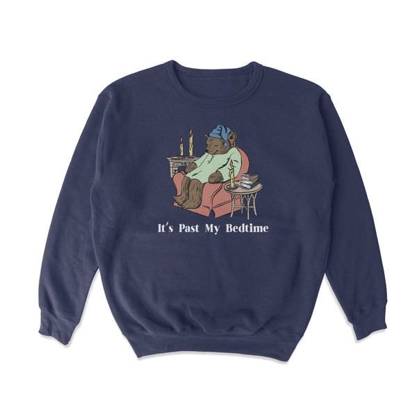 Bedtime Bear Crewneck Sweatshirt - Shitheadsteve