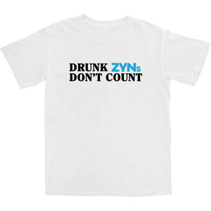 Don't Count T Shirt - Shitheadsteve