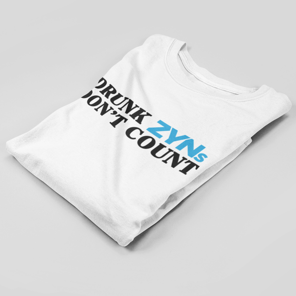 Don't Count T Shirt - Shitheadsteve