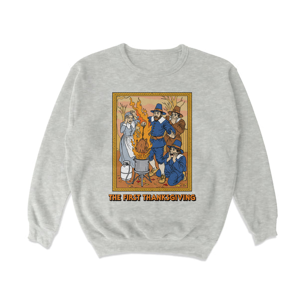 First Thanksgiving Crewneck Sweatshirt