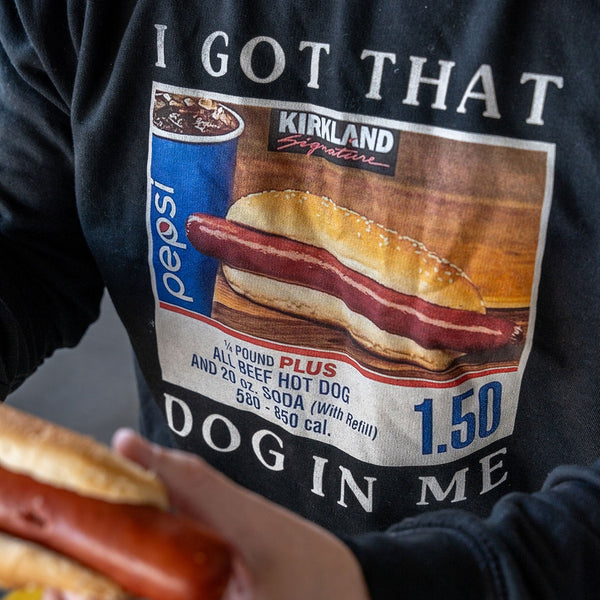 Got that Hot Dog in Me Sweatshirt - Shitheadsteve