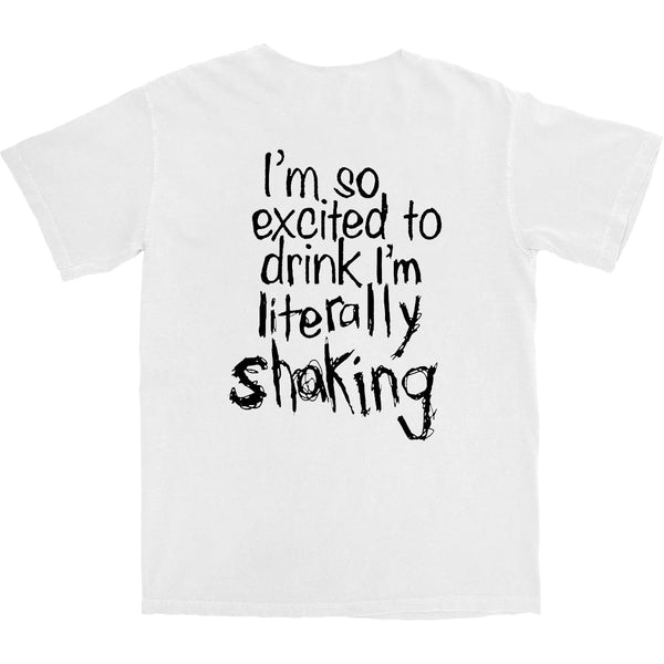 I'm Shaking T Shirt - Shitheadsteve