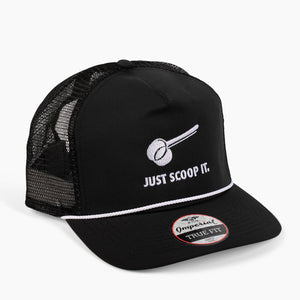 Just Scoop It Trucker Hat - Shitheadsteve
