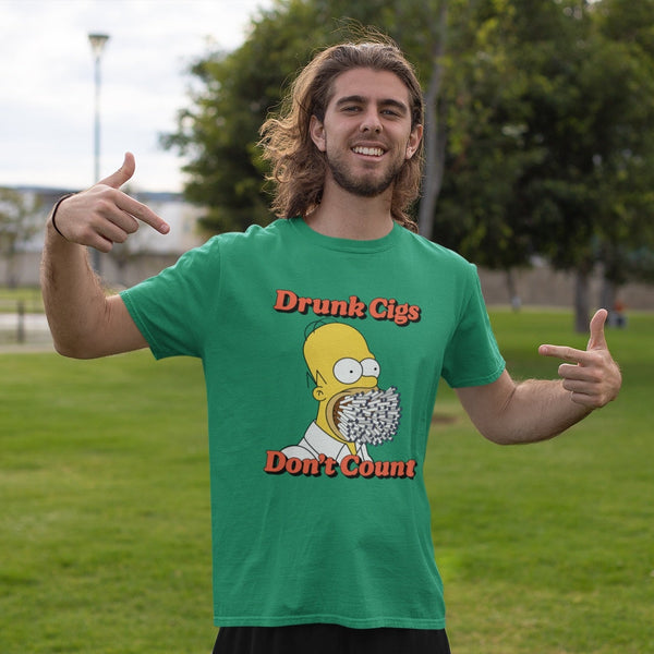 Drunk Cigs T Shirt