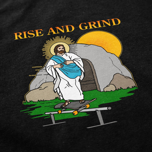 Rise and Grind T Shirt - Shitheadsteve