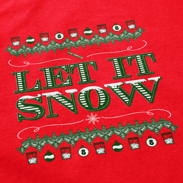 Let It Snow Lines Crewneck Sweatshirt