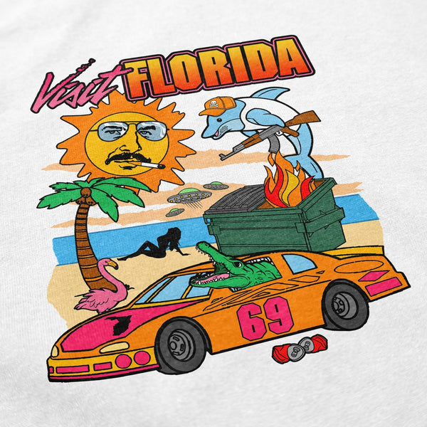 Visit Florida T Shirt - Shitheadsteve