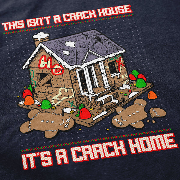 Gingerbread Crack House Crewneck Sweatshirt