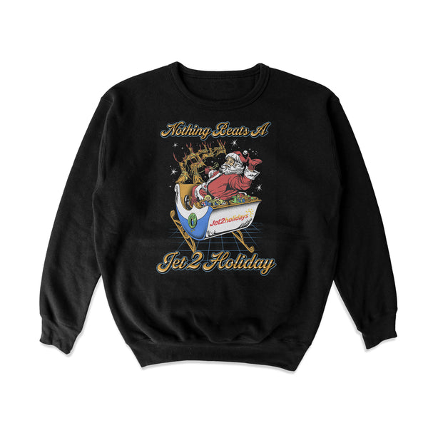 Santa Holiday Crewneck Sweatshirt