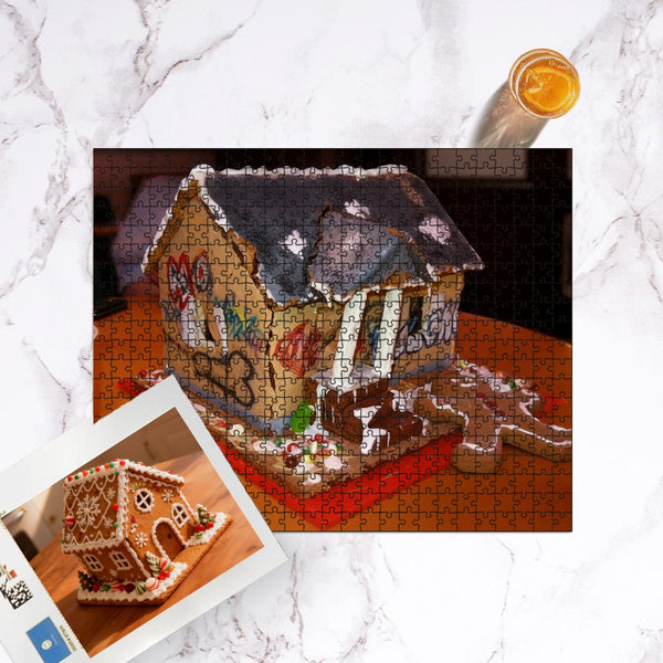 Gingerbread house | Ginger Crack House Prank Puzzle