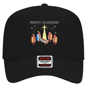 Merry Glizzmas Mesh Trucker Hat