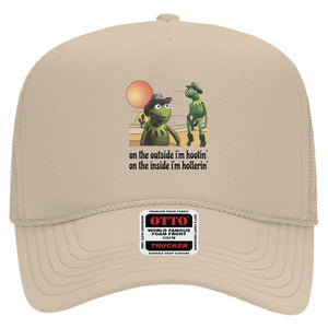 Hootin and Hollerin Mesh Trucker Hat