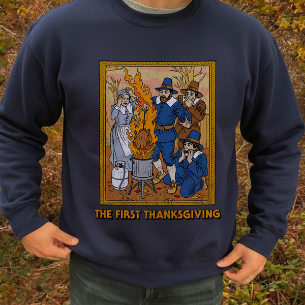 First Thanksgiving Crewneck Sweatshirt
