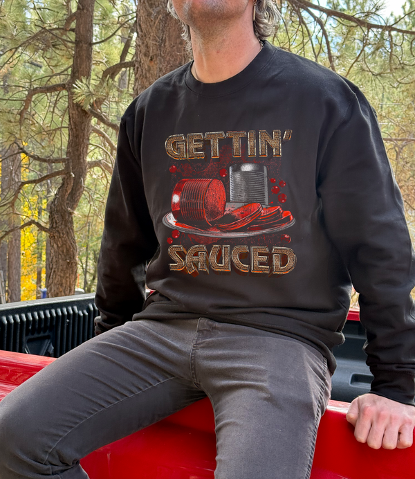 Gettin Sauced Crewneck Sweatshirt