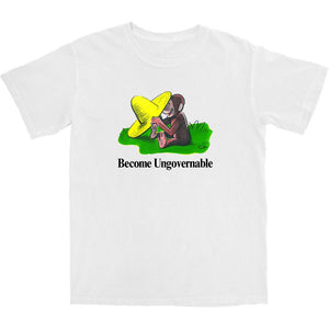 Become Ungovernable Curious T Shirt - Shitheadsteve