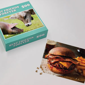 Best Friends Forever (Vegan Disaster) Prank Puzzle - Shitheadsteve