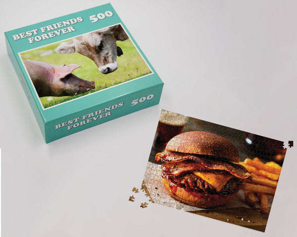 Best Friends Forever (Vegan Disaster) Prank Puzzle - Shitheadsteve