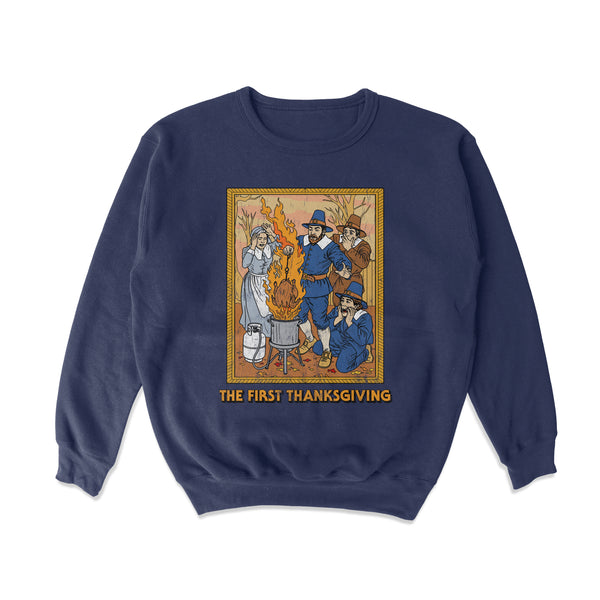 First Thanksgiving Crewneck Sweatshirt