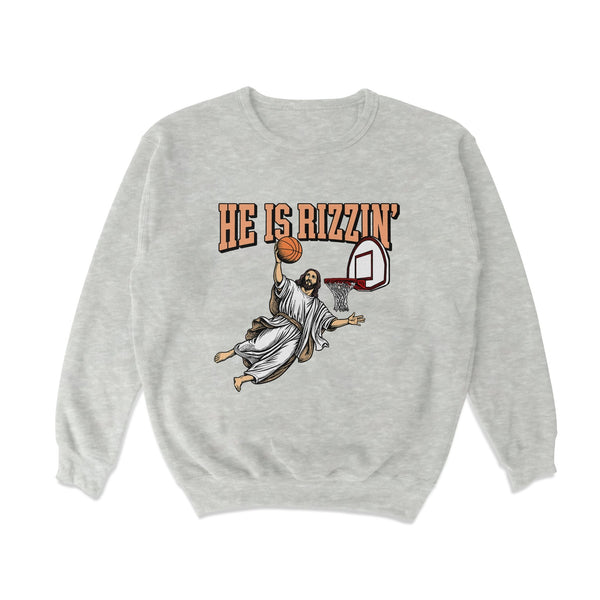 He is Rizzin' Crewneck Sweatshirt - Shitheadsteve